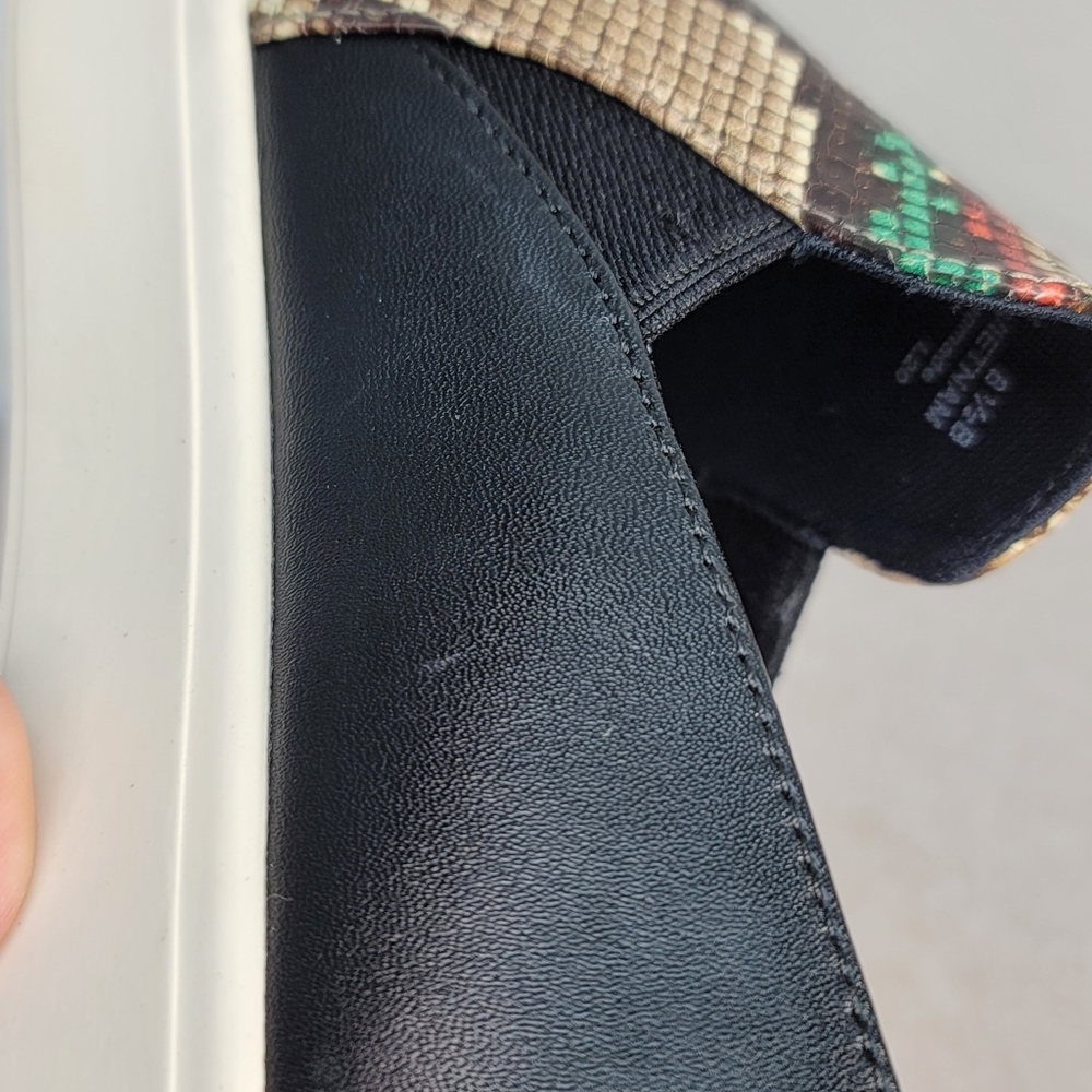 Cole Haan slip on loafer sneak print colorful NWOT - Picture 9 of 16